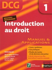 Introduction Au Droit ; Épreuve 1 ; Dcg ; Élève (Édition 2007)