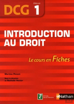 Bertrand.pt - Introduction Au Droit Epreuve 1 Dcg Fiches 2011