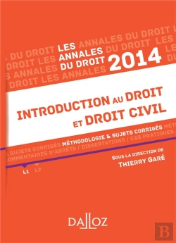 Bertrand.pt - Introduction Au Droit Et Droit Civil (Édition 2014)