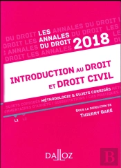 Introduction Au Droit Et Droit Civil (Édition 2018)