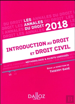 Bertrand.pt - Introduction Au Droit Et Droit Civil (Édition 2018)