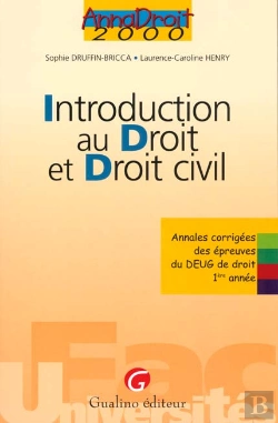 Bertrand.pt - Introduction Au Droit Et Droit Civil