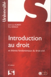 Introduction Au Droit Et Thèmes Fondamentaux Du Droit Civil ; 1ère Édition