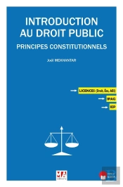 Introduction Au Droit Public ; Les Principes Constitutionnels