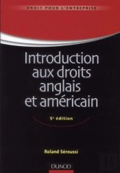 Introduction Aux Droits Anglais Et Americain - 5e Edition