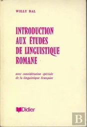 Introduction Aux Études De Linguistique Romane : Avec Considération Spéciale De La Linguistique Française