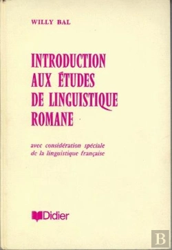 Bertrand.pt - Introduction Aux Études De Linguistique Romane : Avec Considération Spéciale De La Linguistique Française