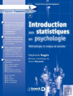 Bertrand.pt - Introduction Aux Statistiques En Psychologie Methodologie Et Analyse De Donnees