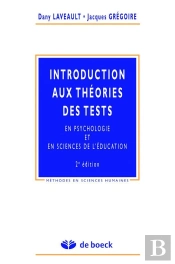 Introduction Aux Theories Des Tests En Psychologie Et En Education ; 2e Edition