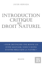 Introduction Critique Au Droit Naturel