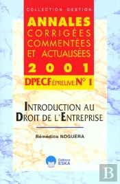 Introduction Droit Entreprise Dpecf 1