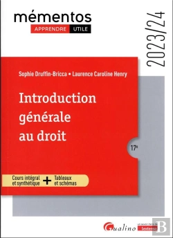 Bertrand.pt - Introduction Generale Au Droit, 17eme Edition - Une Synthese Accessible Sur Le Droit Objectif Et Les