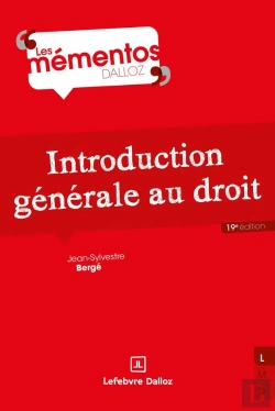 Bertrand.pt - Introduction Générale Au Droit (19e Édition)