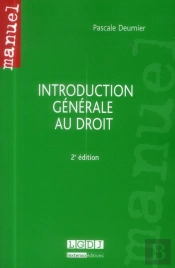 Introduction Generale Au Droit, 2eme Edition
