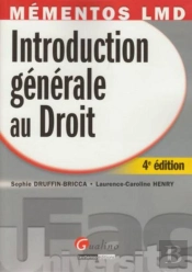 Introduction Générale Au Droit (4e Édition)