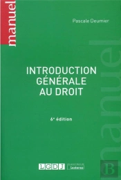 Introduction Generale Au Droit, 6eme Edition