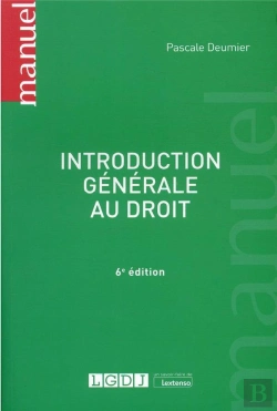 Bertrand.pt - Introduction Generale Au Droit, 6eme Edition