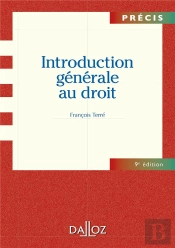 Introduction Generale Au Droit - 9e Edition