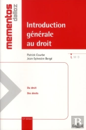 Introduction Générale Au Droit ; Le Droit Objectif, Les Droits Subjectifs (12e Édition)