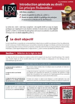 Bertrand.pt - Introduction Générale Au Droit ; Les Principes Fondamentaux (2e Édition)