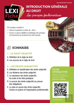 Bertrand.pt - Introduction Générale Au Droit : Les Principes Fondamentaux