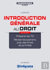 Introduction Générale Au Droit ; Licence ; Préparer Les Td, Réviser Les Examens Avec Des Fiches De Synthèse (Édition 2019)