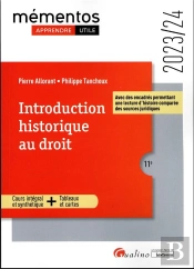 Introduction Historique Au Droit, 11eme Edition - Toutes Les Notions Fondamentales Pour Comprendre L