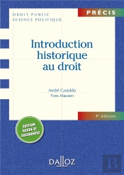 Introduction Historique Au Droit (4e Édition)