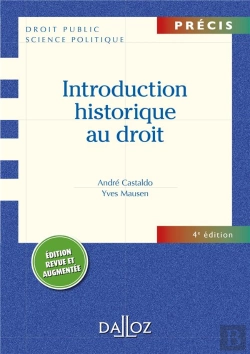 Bertrand.pt - Introduction Historique Au Droit (4e Édition)