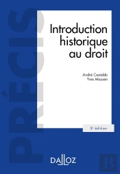 Introduction Historique Au Droit (5e Édition)