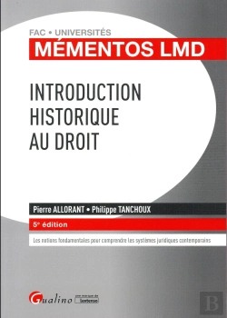 Bertrand.pt - Introduction Historique Au Droit 5eme Edition