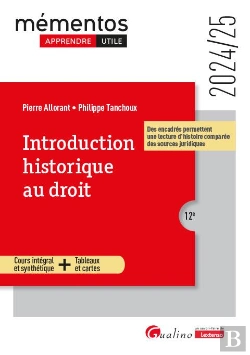 Bertrand.pt - Introduction Historique Au Droit - Cours Integral Et Synthetique - Tableaux Et Cartes - Avec Des Enc
