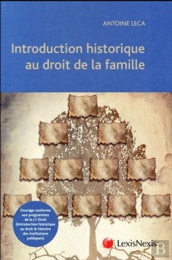 Bertrand.pt - Introduction Historique Au Droit De La Famille