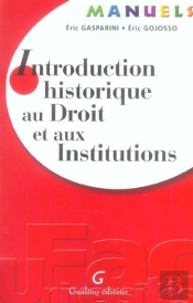 Introduction Historique Au Droit Et Aux Institutions