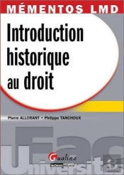 Introduction Historique Au Droit