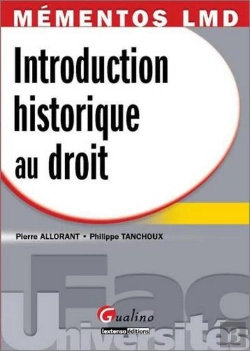 Bertrand.pt - Introduction Historique Au Droit