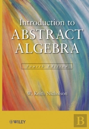 Introduction To Abstract Algebra, 4e Set