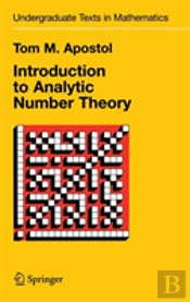 Introduction To Analytic Number Theory