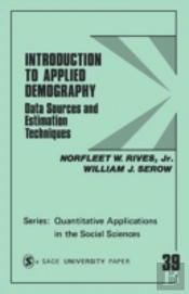 Introduction To Applied Demography
