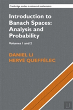 Bertrand.pt - Introduction To Banach Spaces: Analysis And Probability 2 Volume Hardback Set (Series Numbers 166-167) Introduction To Banach Spaces: Analysis And Probability: Series Number 167