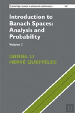 Bertrand.pt - Introduction To Banach Spaces: Analysis And Probability