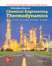 Introduction To Chemical Engineering Thermodynamics Ise