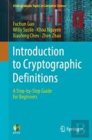 Introduction To Cryptographic Definitions