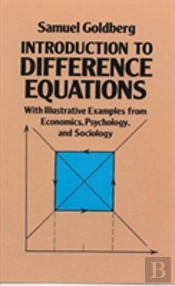 Introduction To Difference Equations