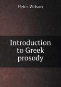 Introduction To Greek Prosody