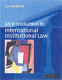 Bertrand.pt - INTRODUCTION TO INTERNATIONAL INSTITUTIONAL LAW