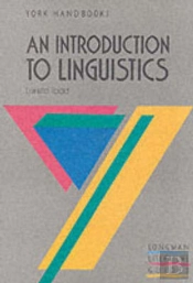 Introduction To Linguistics