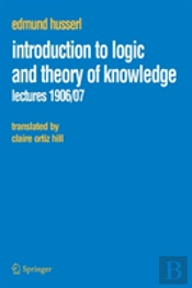 Introduction To Logic And Theory Of Knowledge