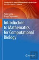 Introduction To Mathematics For Computational Biology