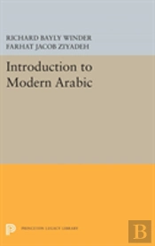 Introduction To Modern Arabic
